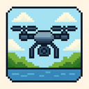icon_transportation_drone_pixel_art icon preview