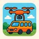 icon_transportation_drone_playful icon preview