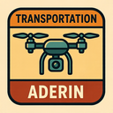 icon_transportation_drone_retro icon preview