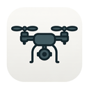 icon_transportation_drone_rounded icon preview