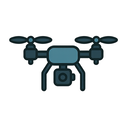 icon_transportation_drone_vector icon preview
