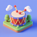 icon_transportation_drum_3d_isometric icon preview