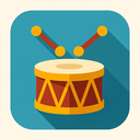 icon_transportation_drum_flat_design icon preview