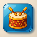 icon_transportation_drum_glassy icon preview