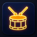 icon_transportation_drum_glow_effect icon preview