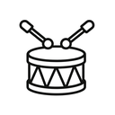 icon_transportation_drum_line_art icon preview