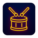 icon_transportation_drum_neon icon preview