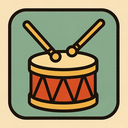 icon_transportation_drum_retro icon preview