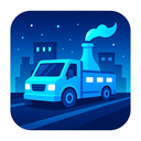 icon_transportation_factory_futuristic icon preview