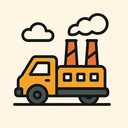 icon_transportation_factory_iconic icon preview