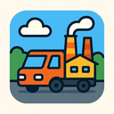 icon_transportation_factory_modern icon preview