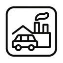 icon_transportation_factory_monochrome icon preview