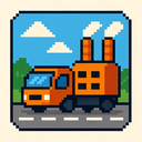 icon_transportation_factory_pixel_art icon preview