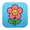 icon_transportation_flower_cartoon icon preview