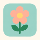 icon_transportation_flower_flat_pastel icon preview