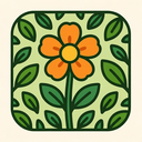 icon_transportation_flower_organic_pattern icon preview