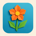 icon_transportation_flower_origami icon preview
