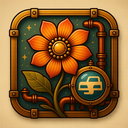 icon_transportation_flower_steampunk icon preview