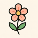 icon_transportation_flower_thin icon preview