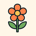 icon_transportation_flower_vector icon preview