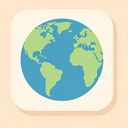 icon_transportation_globe_flat_pastel icon preview