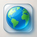 icon_transportation_globe_glassy icon preview