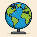 icon_transportation_globe_iconic icon preview