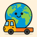 icon_transportation_globe_playful icon preview