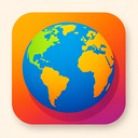 icon_transportation_globe_vibrant_colors icon preview