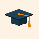 icon_transportation_graduation_cap_filled icon preview