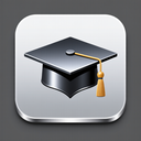 icon_transportation_graduation_cap_metallic icon preview