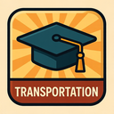 icon_transportation_graduation_cap_retro icon preview