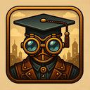 icon_transportation_graduation_cap_steampunk icon preview