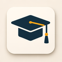 icon_transportation_graduation_cap_thin icon preview