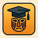 icon_transportation_graduation_cap_tribal icon preview