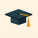 icon_transportation_graduation_cap_vector icon preview