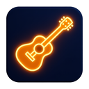 icon_transportation_guitar_glow_effect icon preview