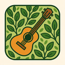 icon_transportation_guitar_organic_pattern icon preview