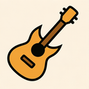 icon_transportation_guitar_sharp_edges icon preview