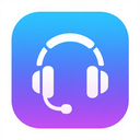 icon_transportation_headphones_gradient icon preview