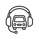 icon_transportation_headphones_line_art icon preview