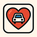 icon_transportation_heart_bold icon preview