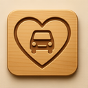 icon_transportation_heart_embossed icon preview