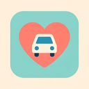 icon_transportation_heart_flat_pastel icon preview