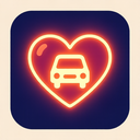 icon_transportation_heart_glow_effect icon preview
