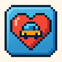 icon_transportation_heart_pixel_art icon preview