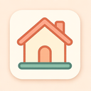 icon_transportation_house_flat_pastel icon preview