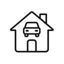 icon_transportation_house_line_art icon preview