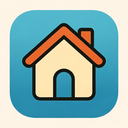 icon_transportation_house_rounded icon preview