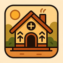 icon_transportation_house_tribal icon preview